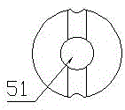 Oil injector of oil-fired heating furnace