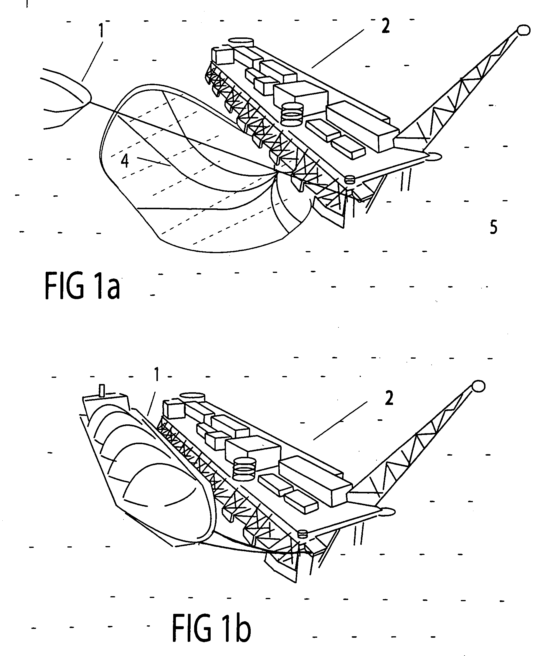 Floating LNG import terminal and method for docking