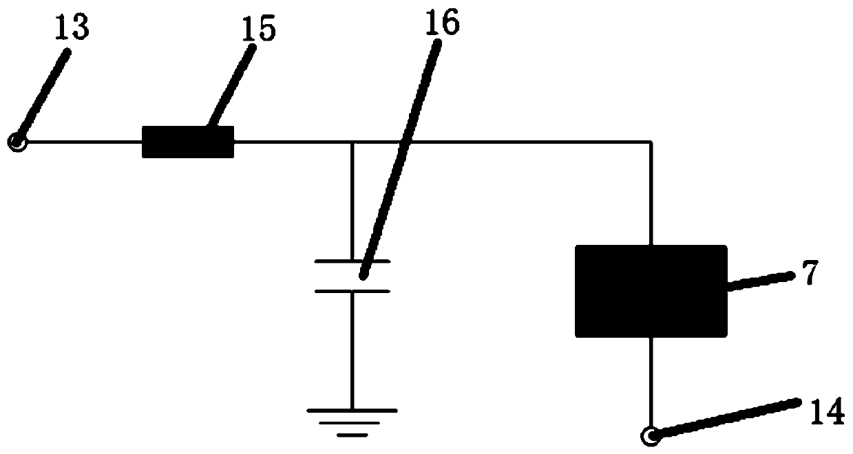 Fast time response semiconductor radiation detector and manufacturing method thereof