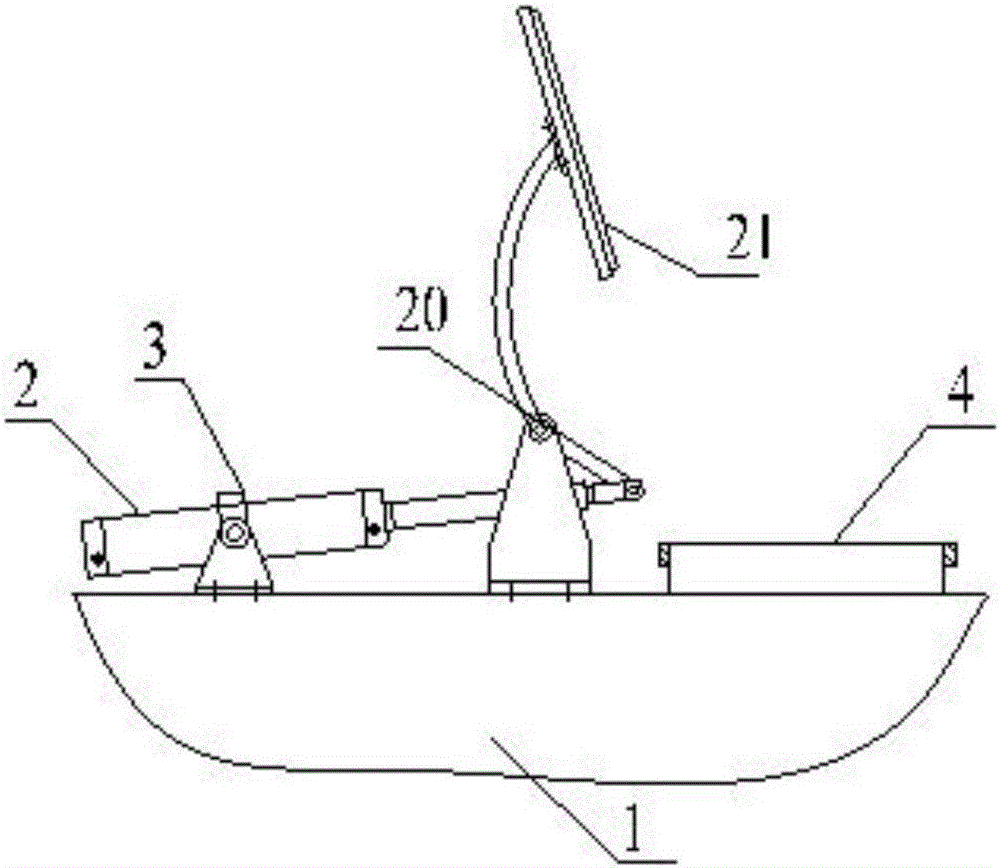 Meat chopping machine