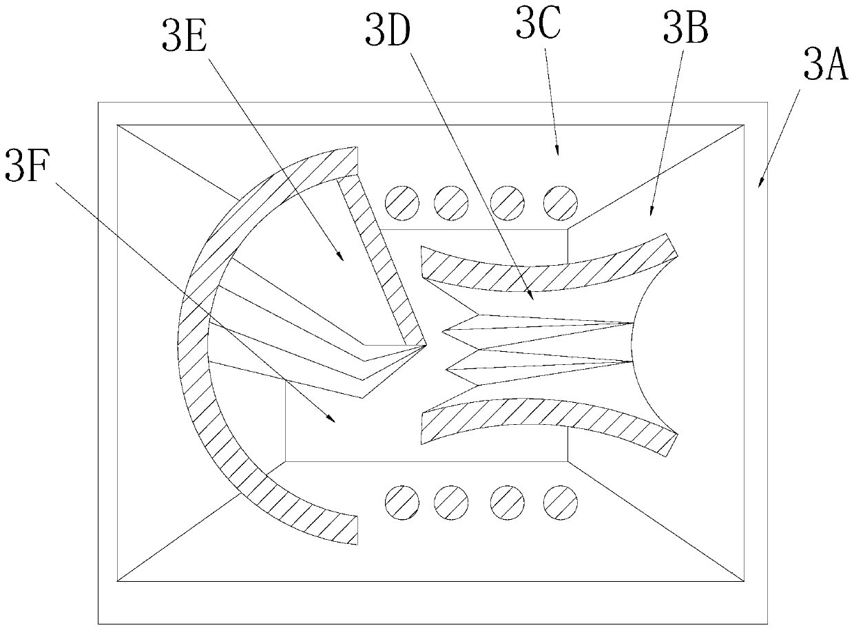 Stacking lining type mortar pretreatment equipment based on plastering base layer hollowing for building