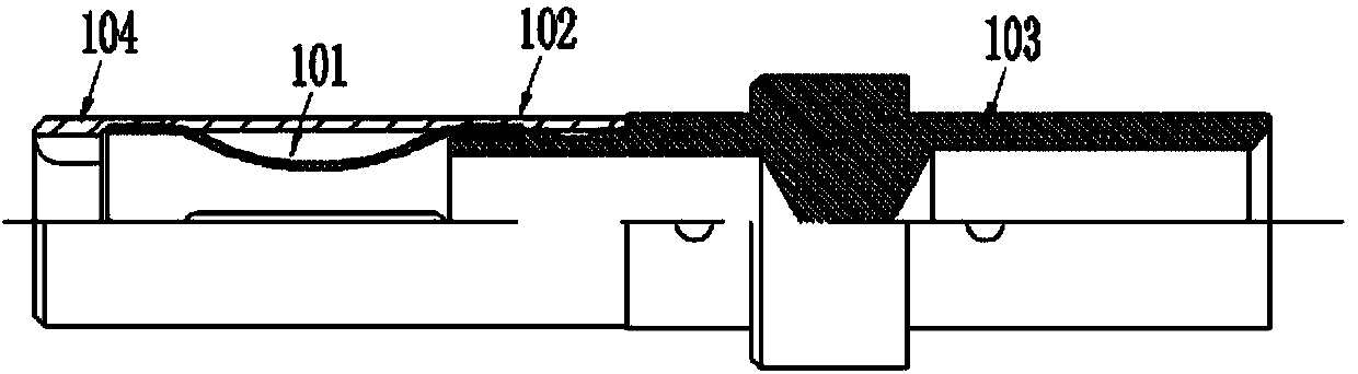 Contact member supporting hot plug and electric connector using same