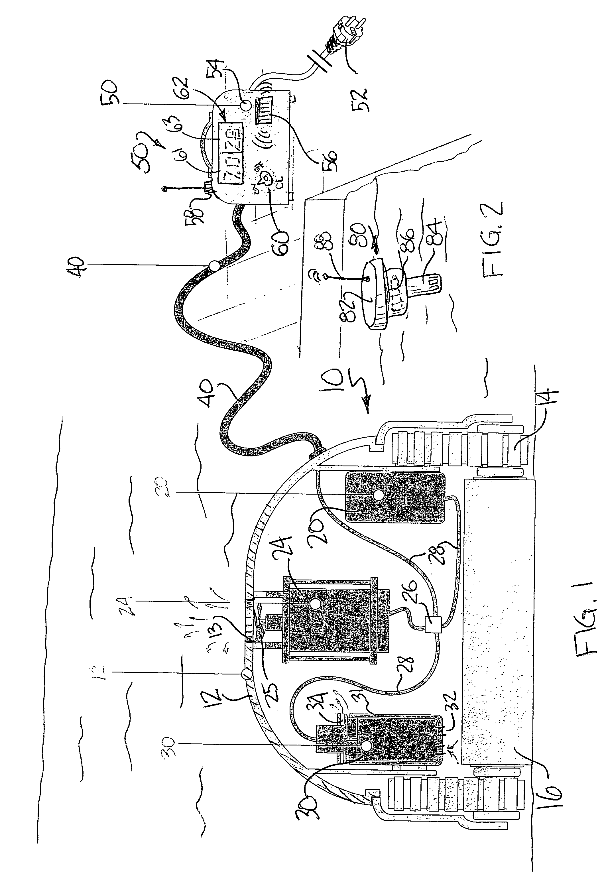 Pool cleaner with integral chlorine generator