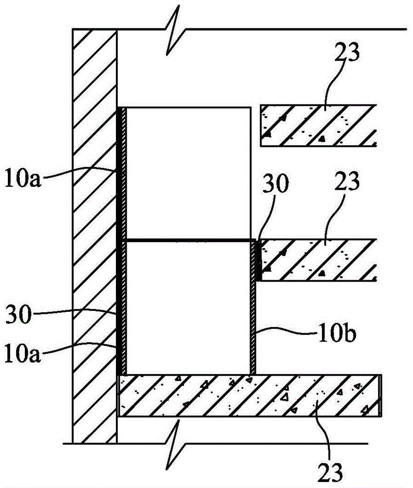 Forming process for vertical shared exhaust ducts