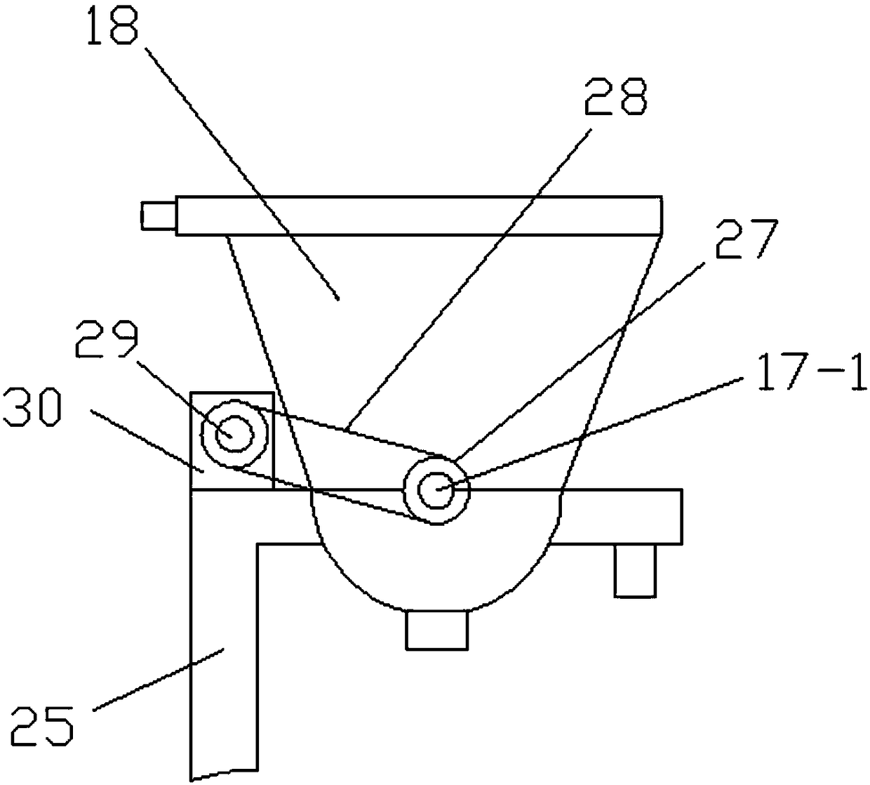 Feeding device for animal husbandry