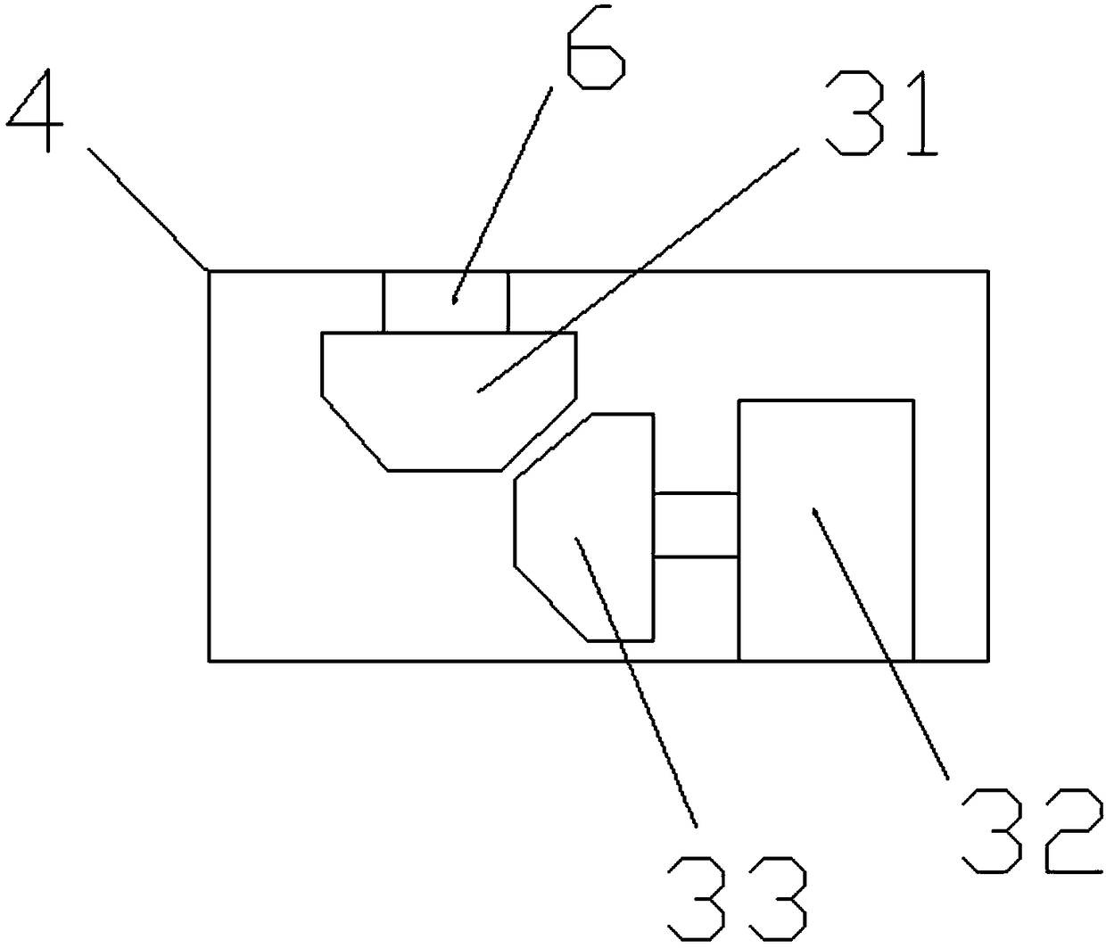 Feeding device for animal husbandry