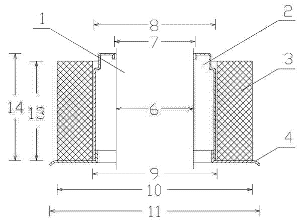 Wet spinning cake dyeing process of viscose filament yarns