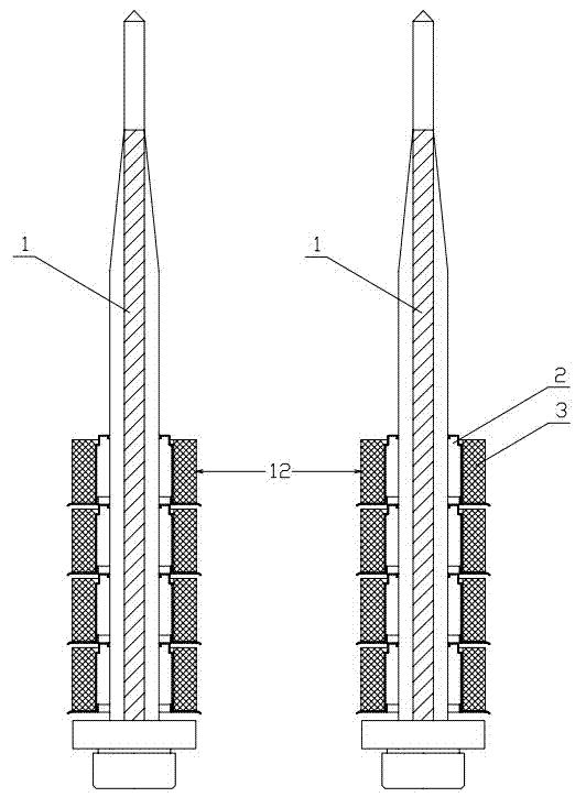 Wet spinning cake dyeing process of viscose filament yarns