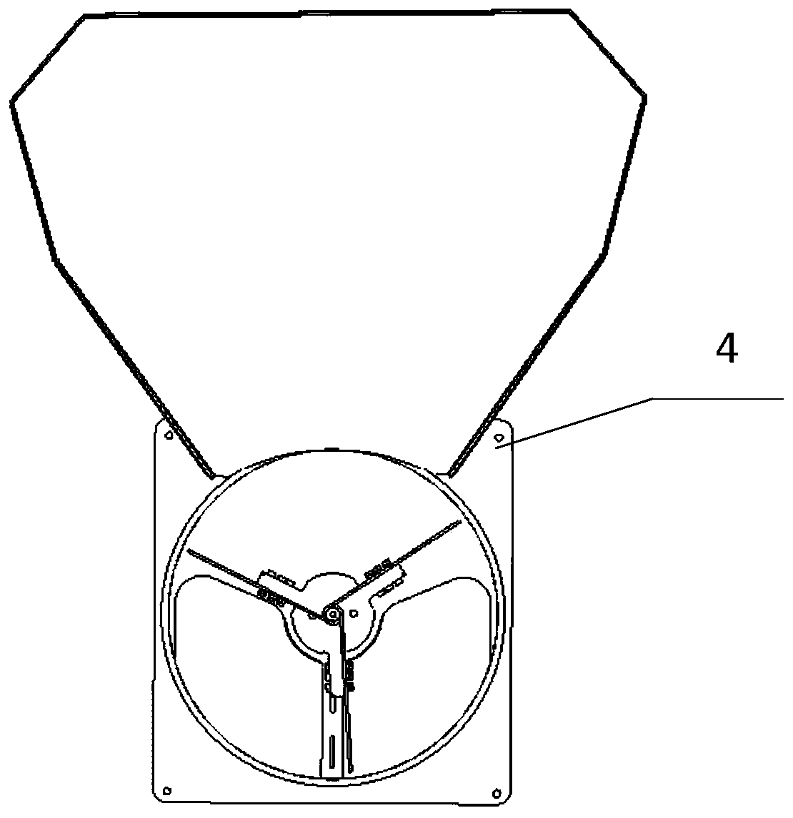 Timing rotation accurate supplying device