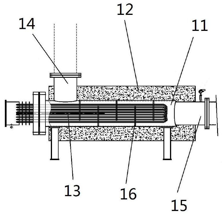 Butterfly valve sealing performance testing system under high-temperature condition