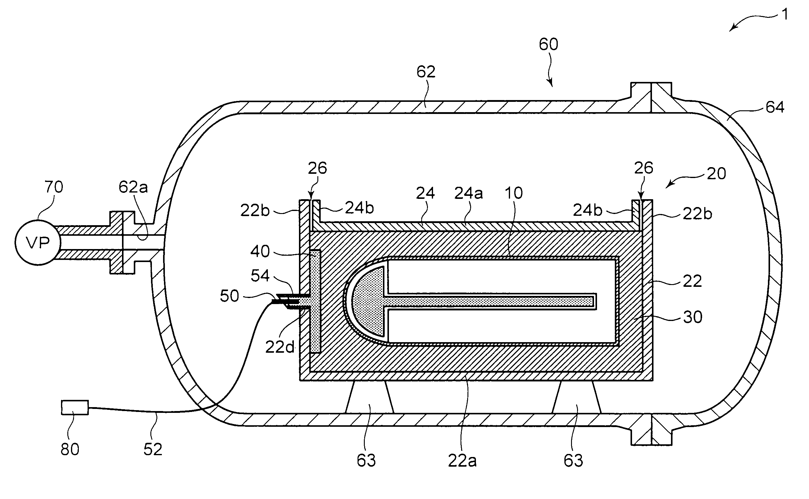 Blast treatment method and blast treatment device