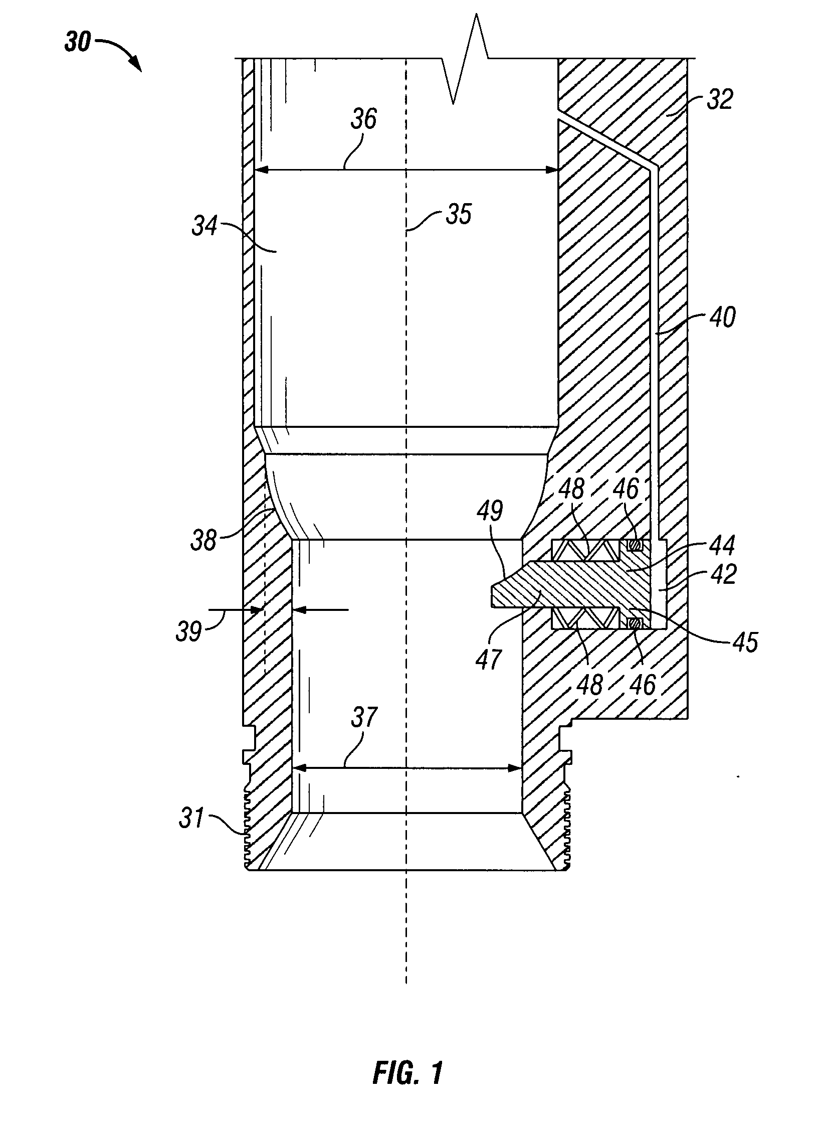 Ball seat having fluid activated ball support