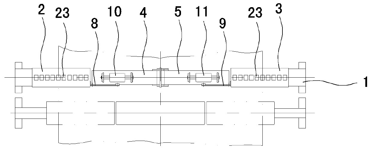 Steel wire strip longitudinal tear detection device