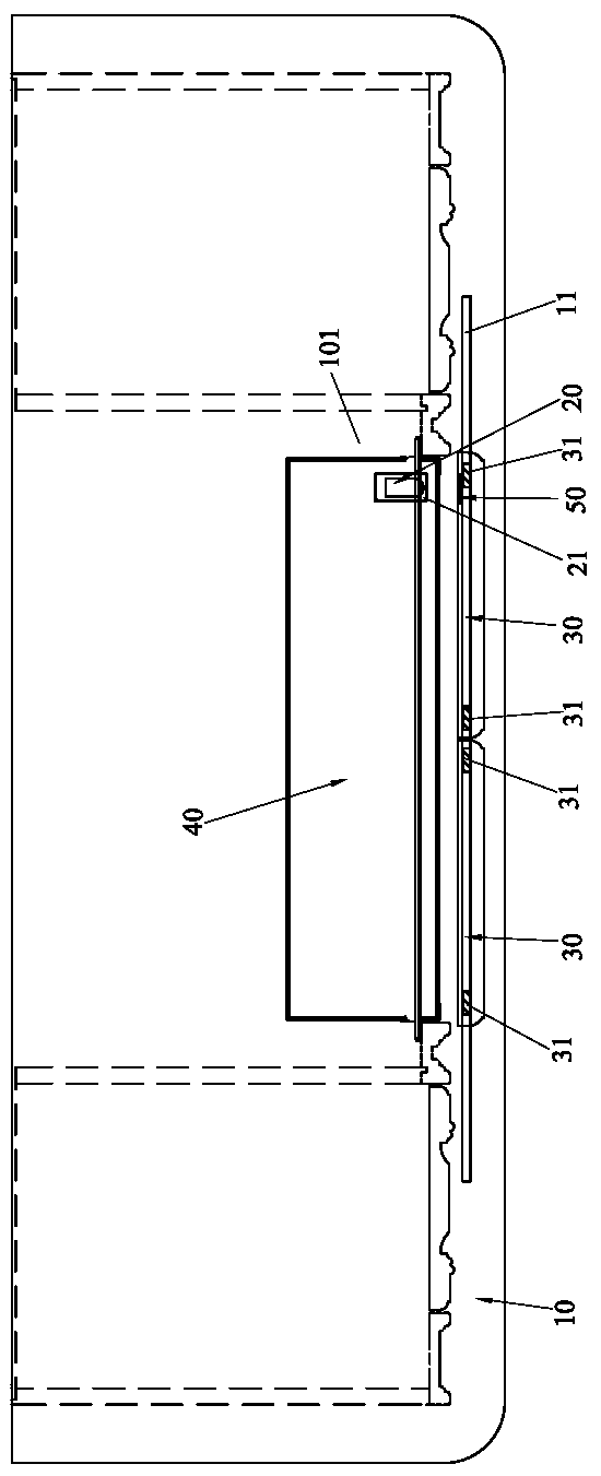 A door opening and closing control device used in an electrical cabinet