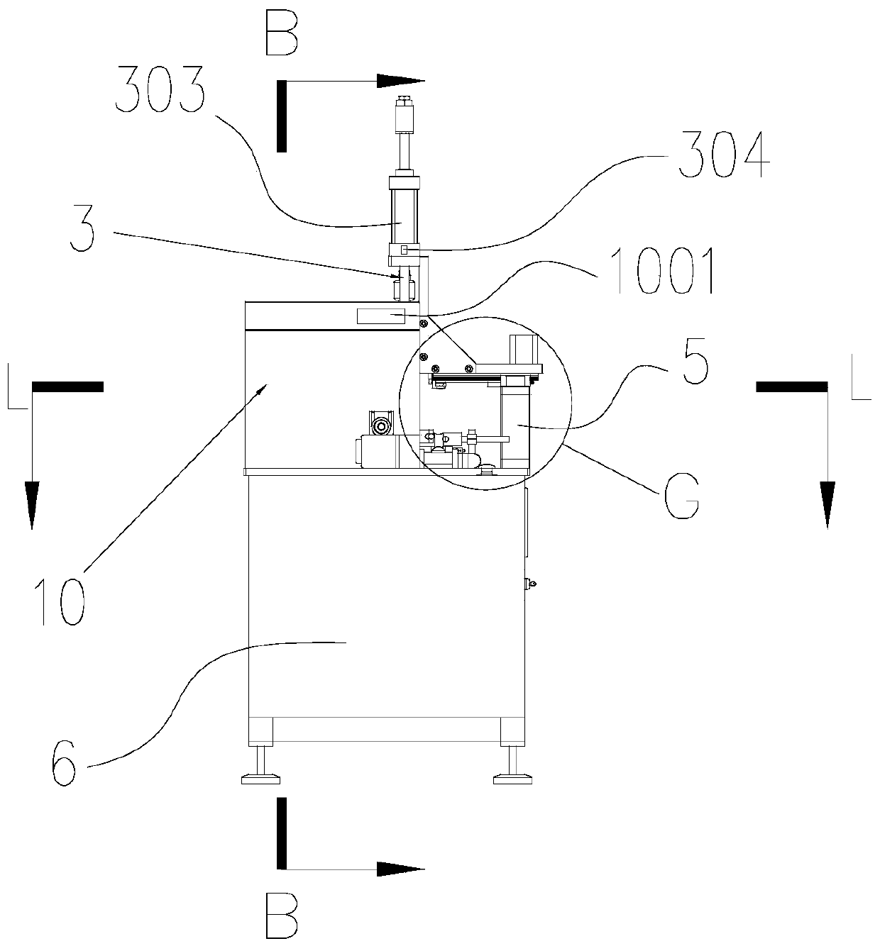 Lifting ring reinforcement welding robot