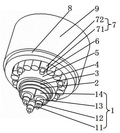 Submarine high-voltage cable and production method for same