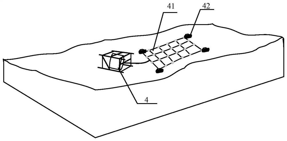 A sensor network-based underwater monitoring and control method and system