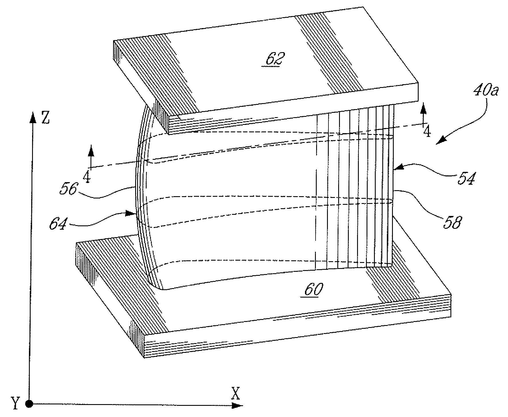 HP turbine vane airfoil profile