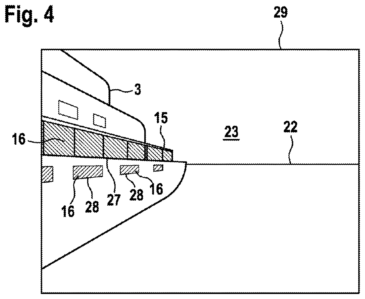 Calibration unit for a monitoring device, monitoring device for man-overboard monitoring, and method for calibration