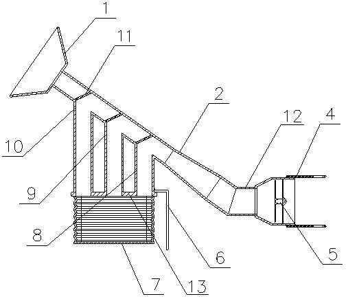 Dust exhauster for peanut harvester