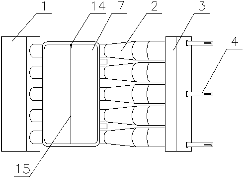 Dust exhauster for peanut harvester