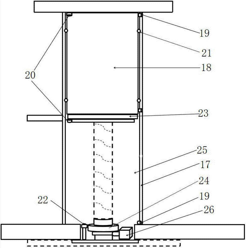 Spiral direct jacking safety lifting elevator