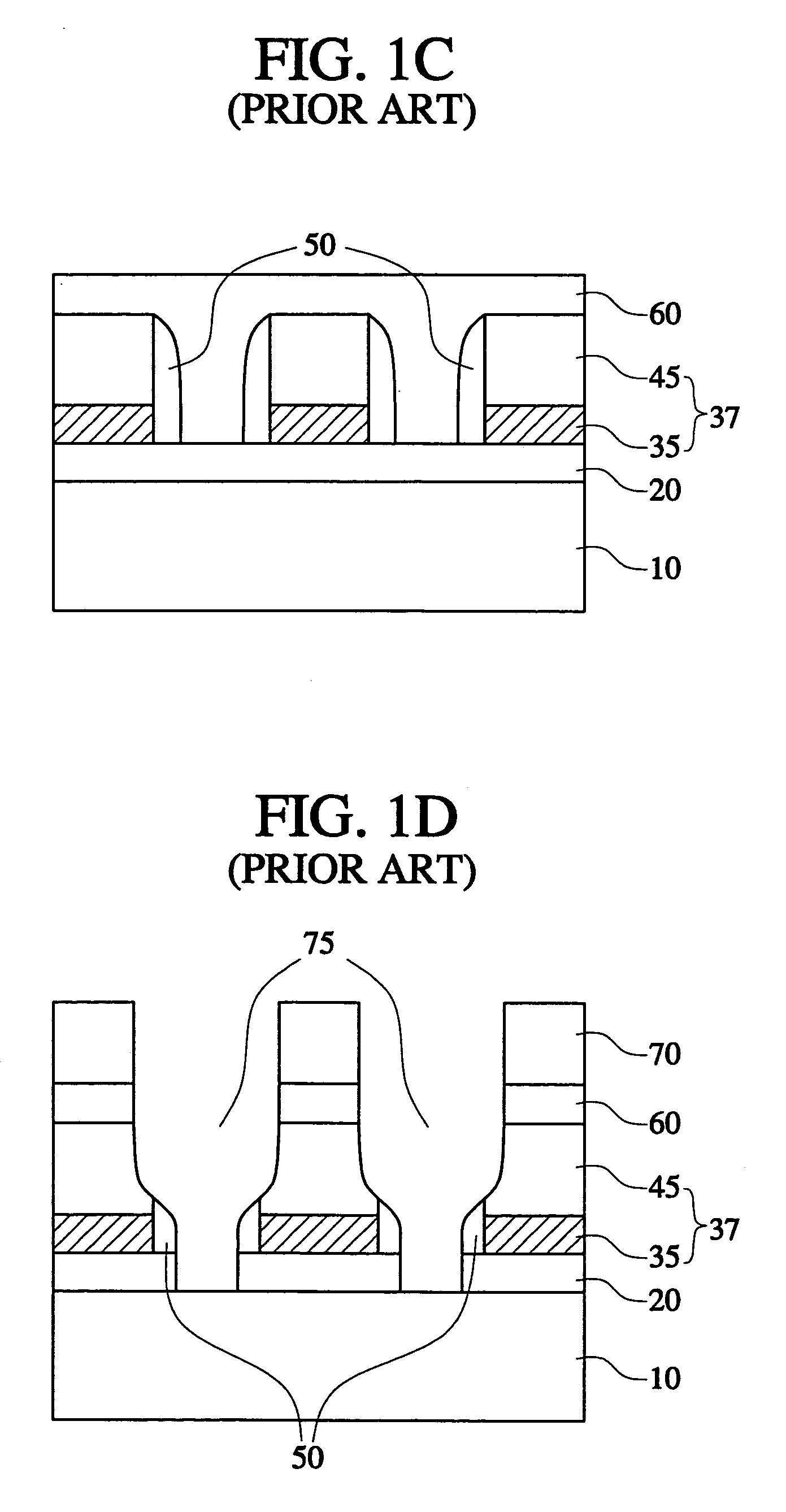 Method of forming a self-aligned contact structure using a sacrificial mask layer