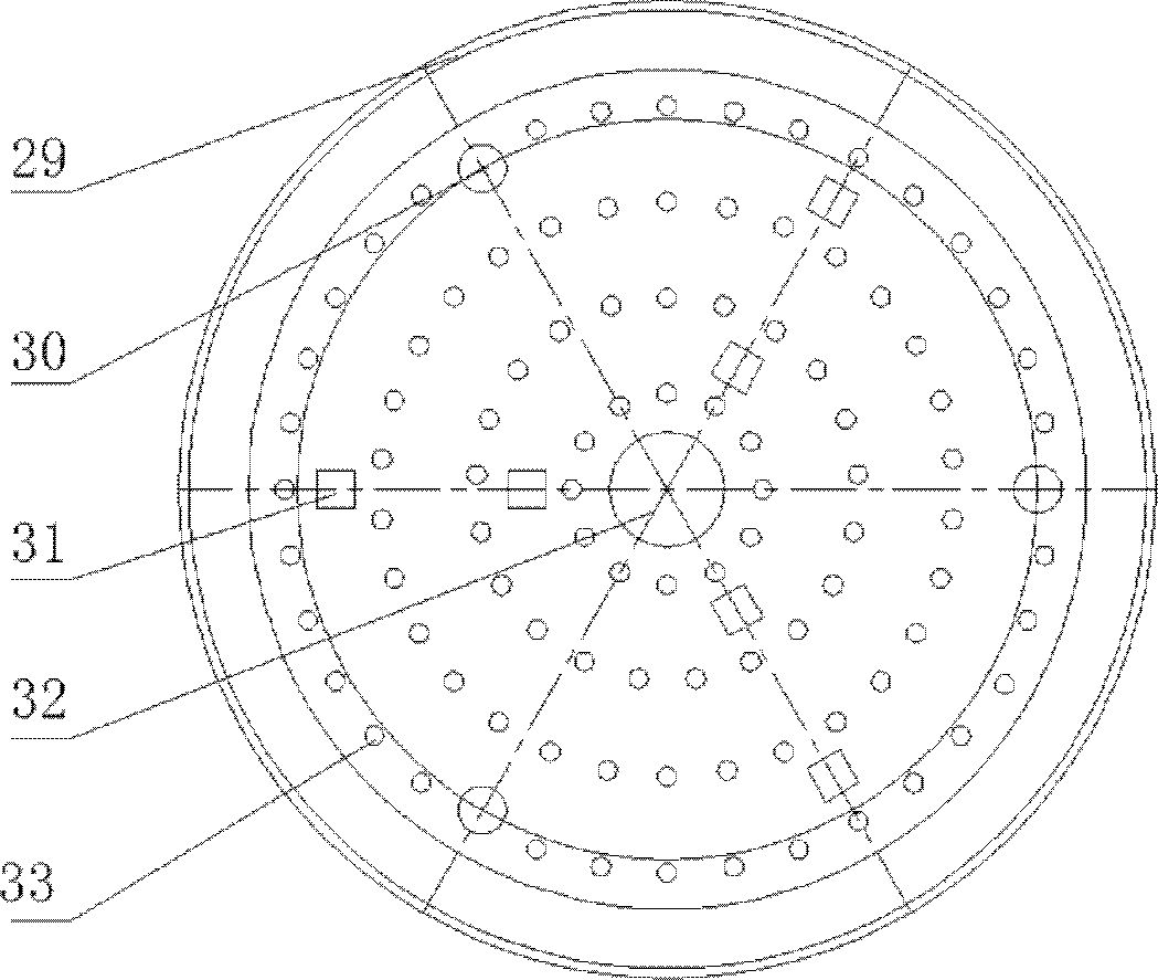 Simulation test device and test method of sand inrush