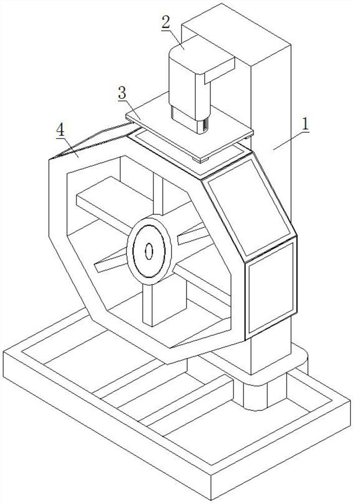 Solder mask silk printing device for high-density circuit board production and implementation method thereof