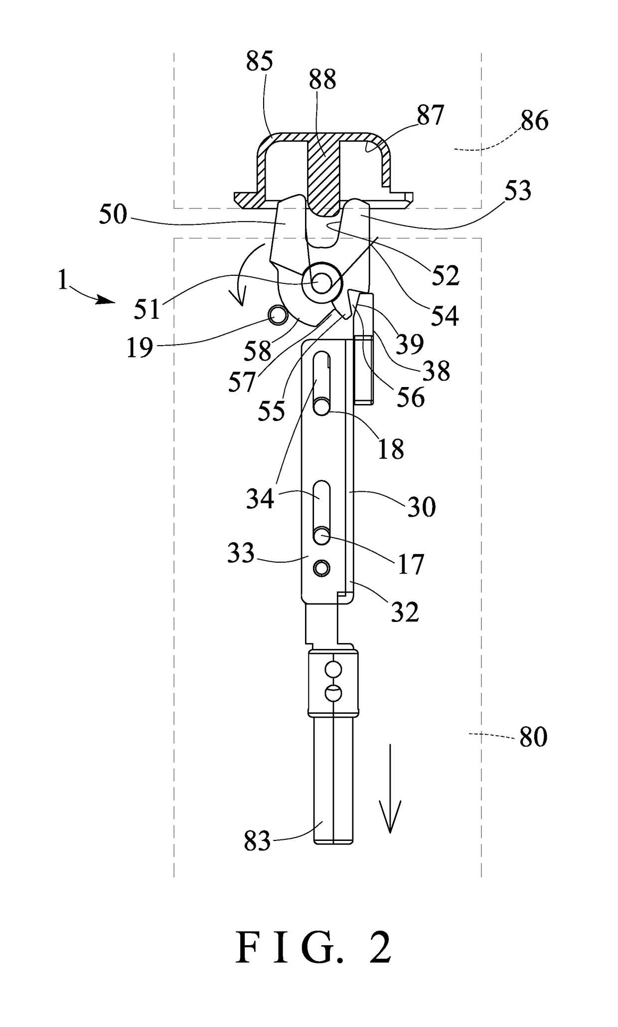 Door latch assembly