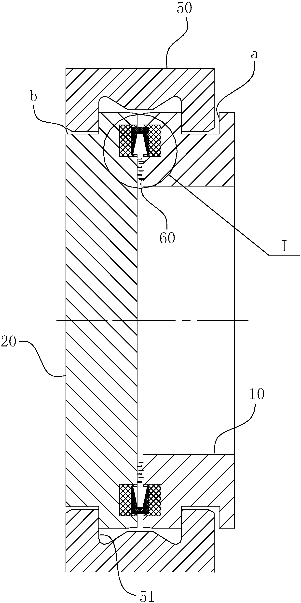 Combined sealing device for quick-opening alcohol extraction kettle