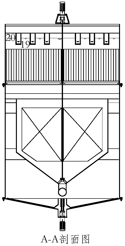 Ex-situ soil washing solid-liquid separation device and process