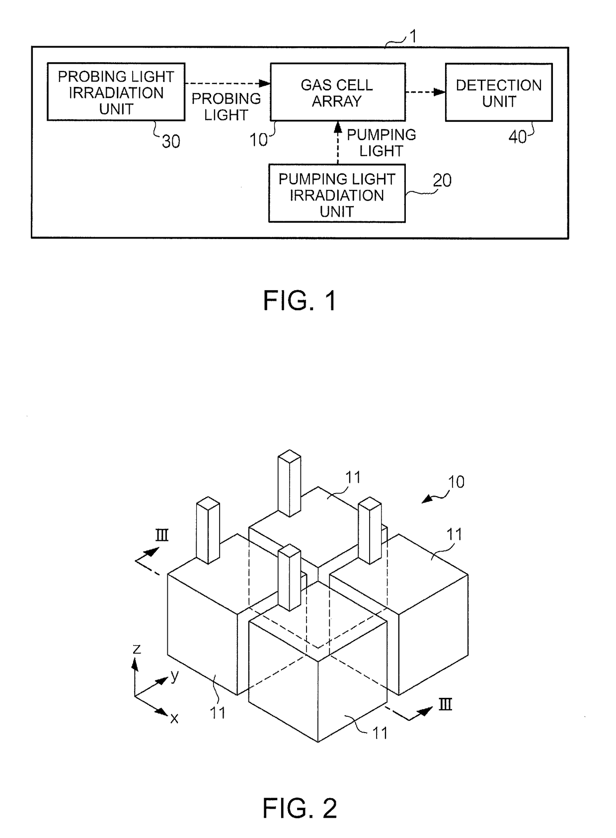 Gas cell sealing method