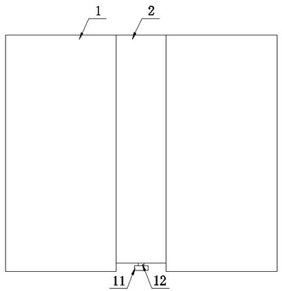 Wall splicing mechanism for fabricated building