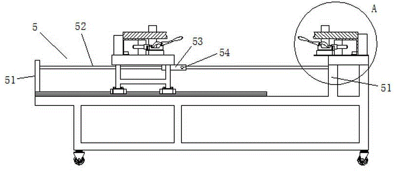 Machining and locating device for car platform bracket