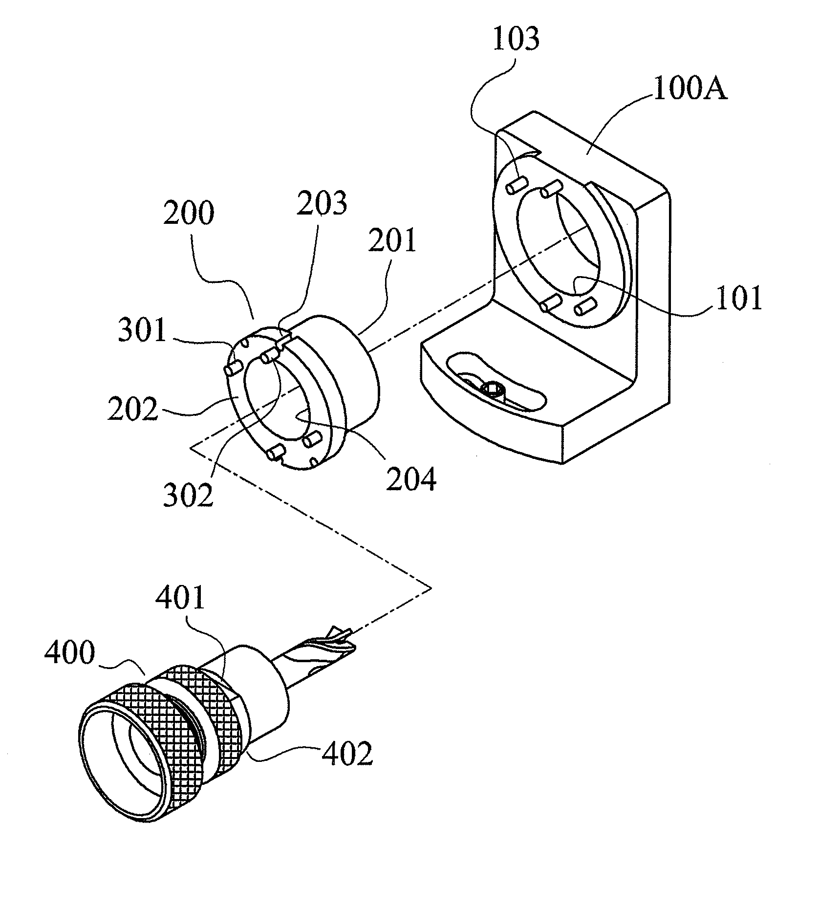 Emery wheel grinding machine with adjustable drill bit chuck