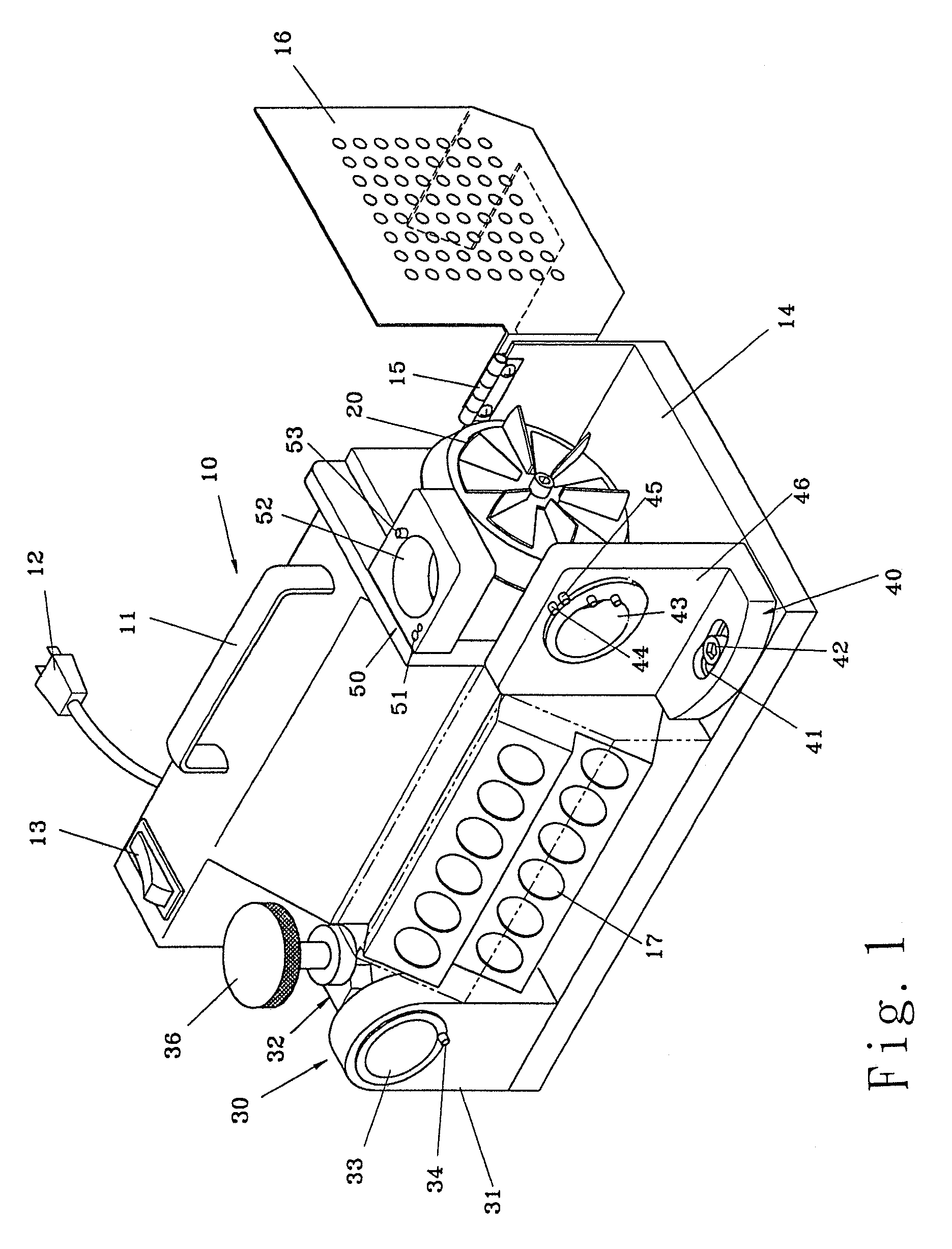 Emery wheel grinding machine with adjustable drill bit chuck