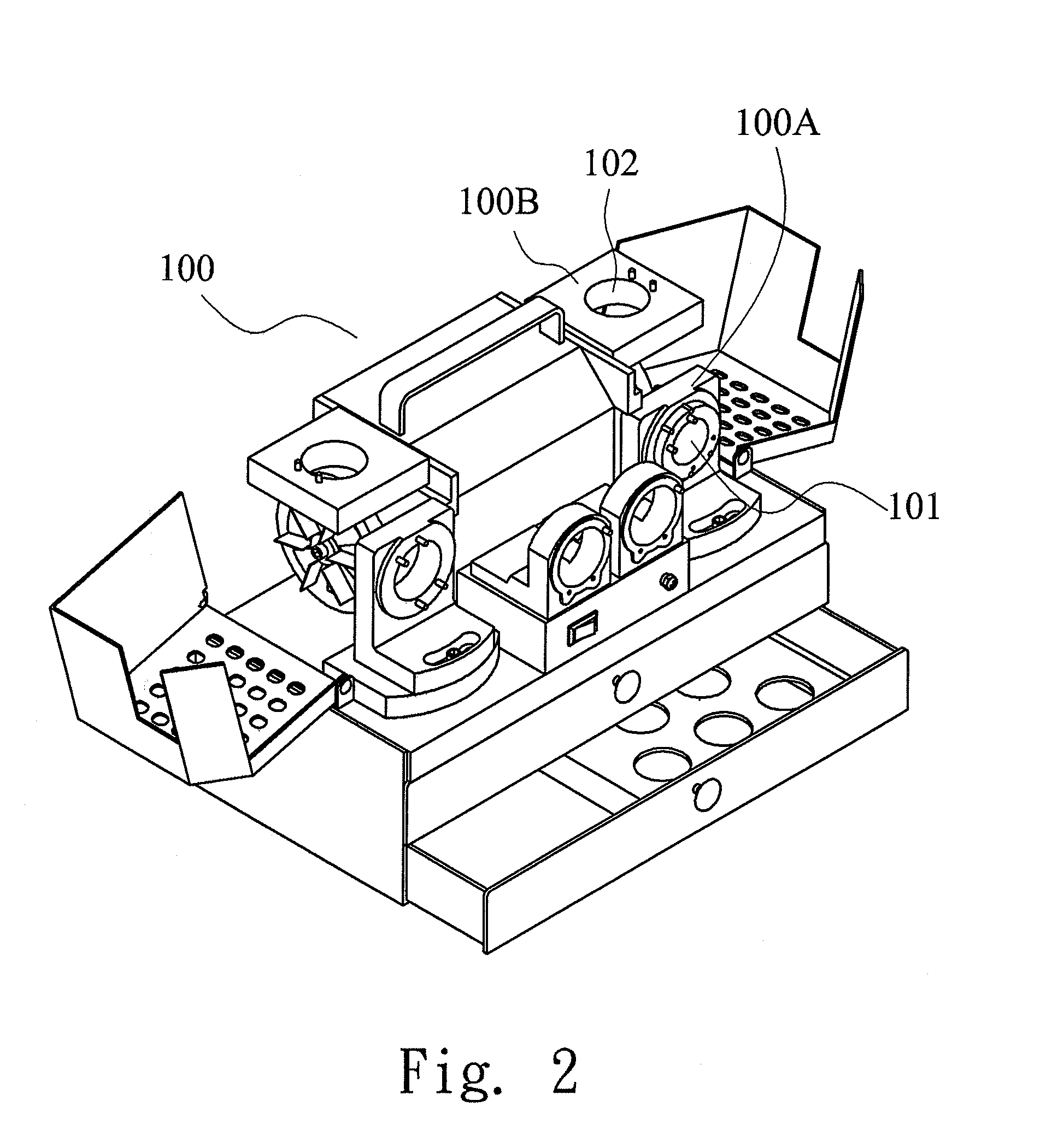 Emery wheel grinding machine with adjustable drill bit chuck