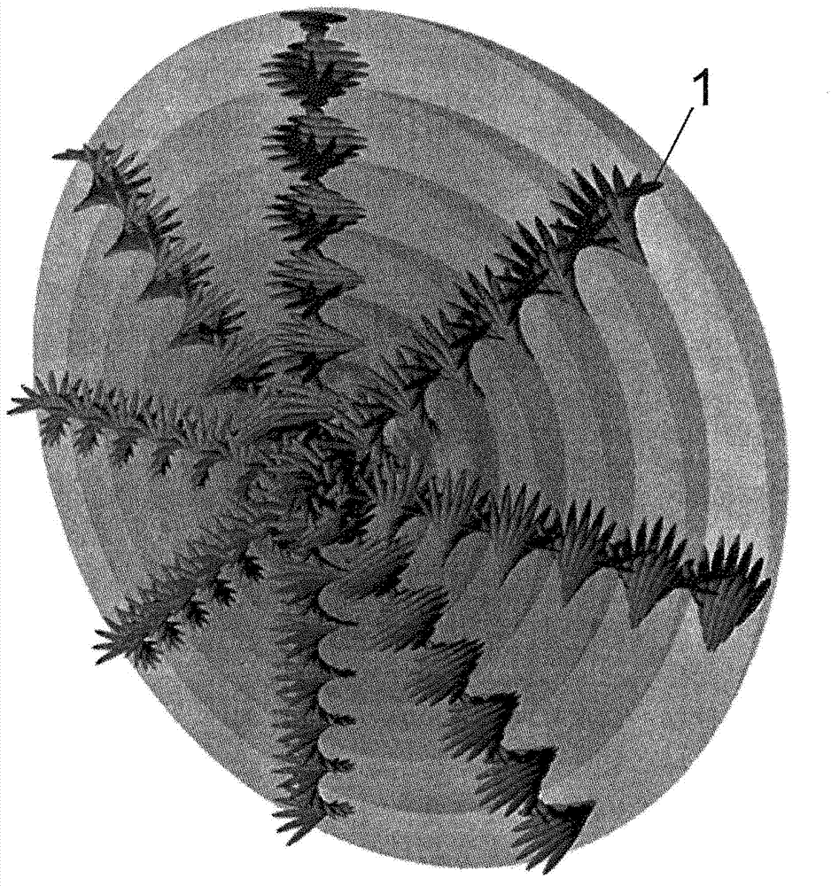 Spherical liquid-crystal laser