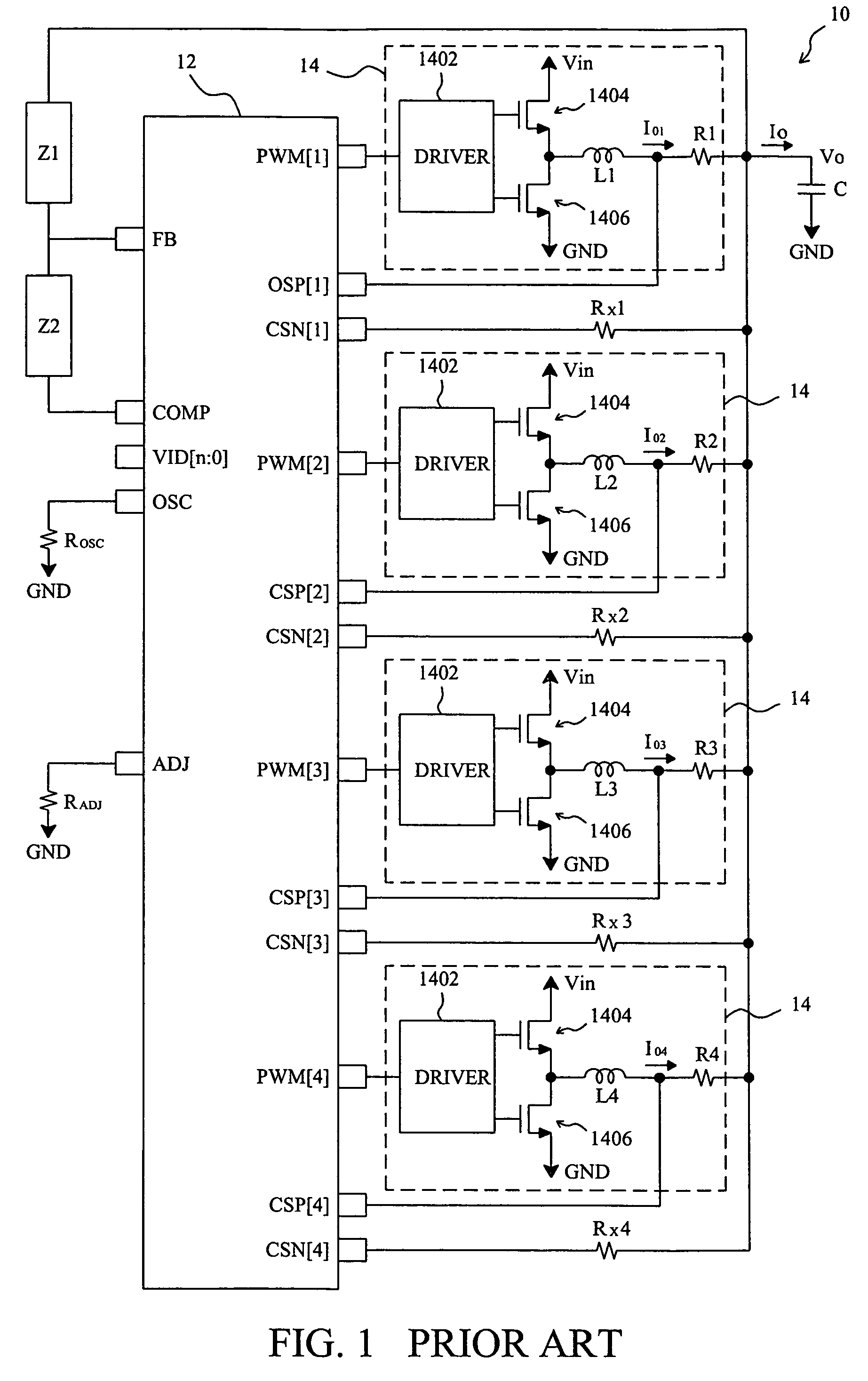 Frequency-on-the-fly control circuit and method for a DC/DC PWM converter