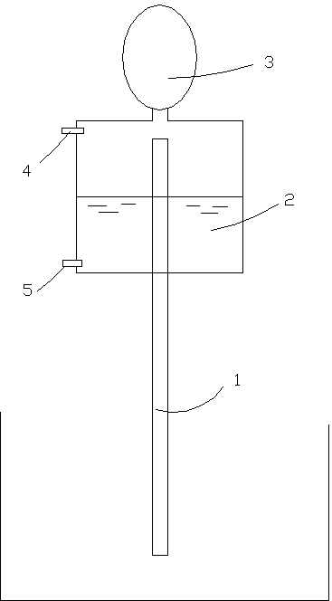 Quantitative liquid fetching device and use method thereof