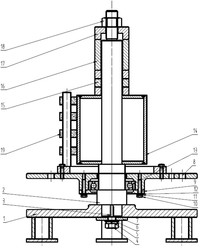 Grinding device for alternating-current motor carbon brushes