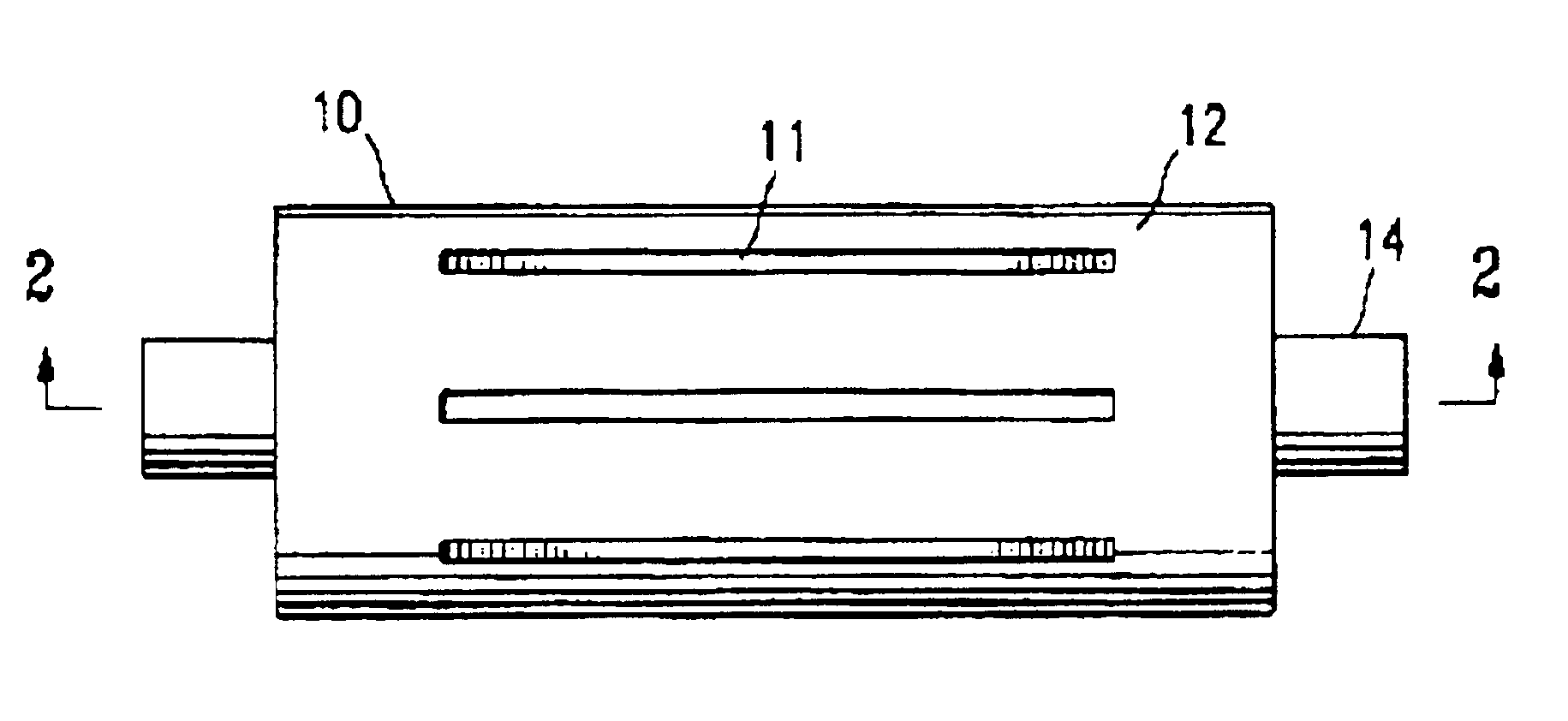 Slotted mold for making a catheter balloon