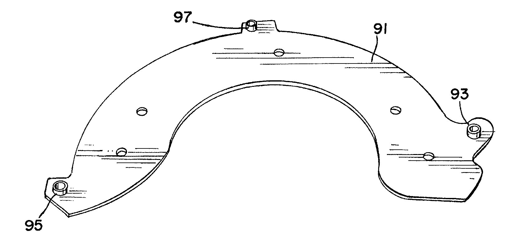 Disk separator plates and method of making disk separator plates for hard disk drives