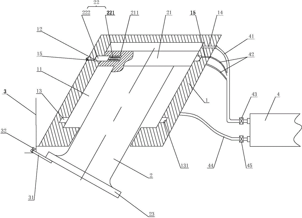 Active supporting device for preventing rollover of rail transit vehicle caused by derailing