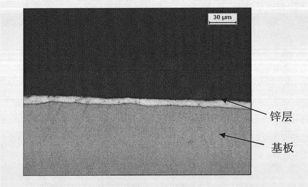 High-strength cold-rolled hot-galvanized precipitation reinforced steel and manufacturing method thereof