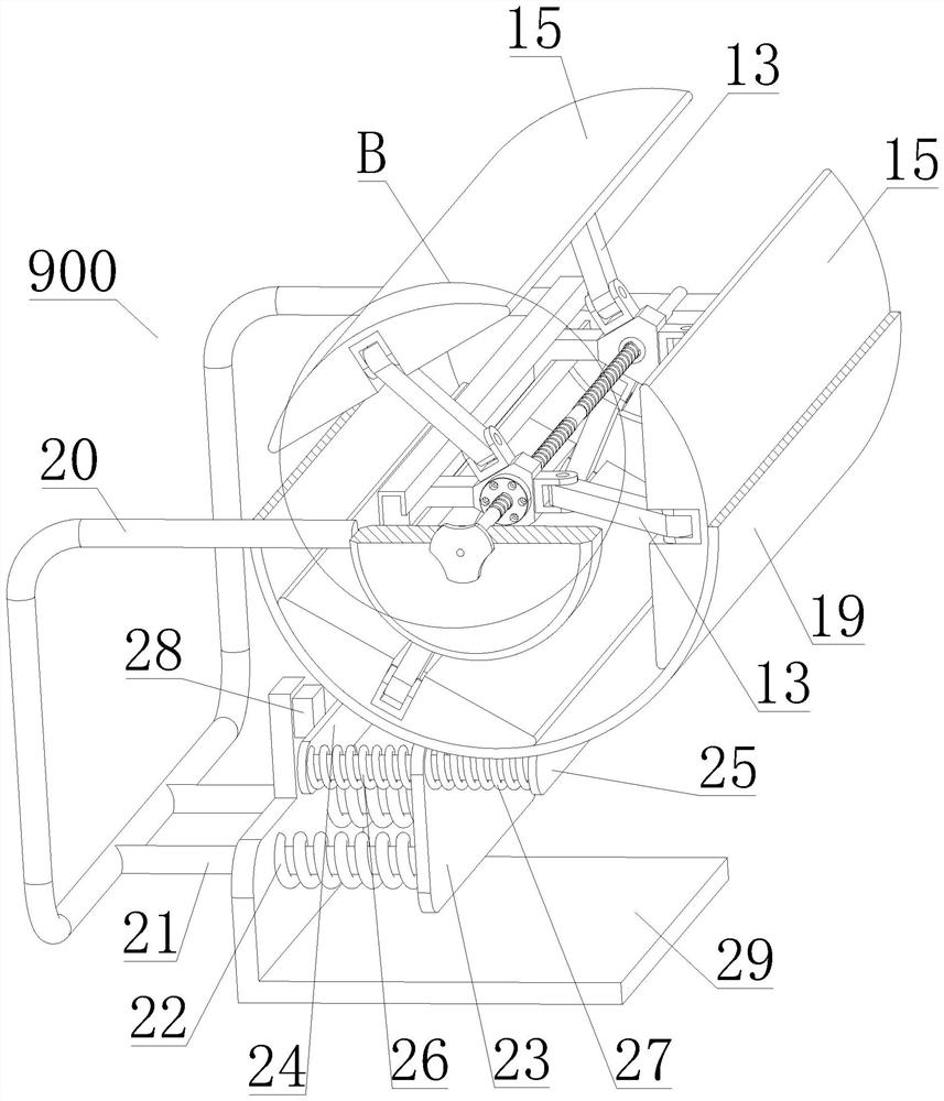 Body-building sit-up device with angle convenient to adjust