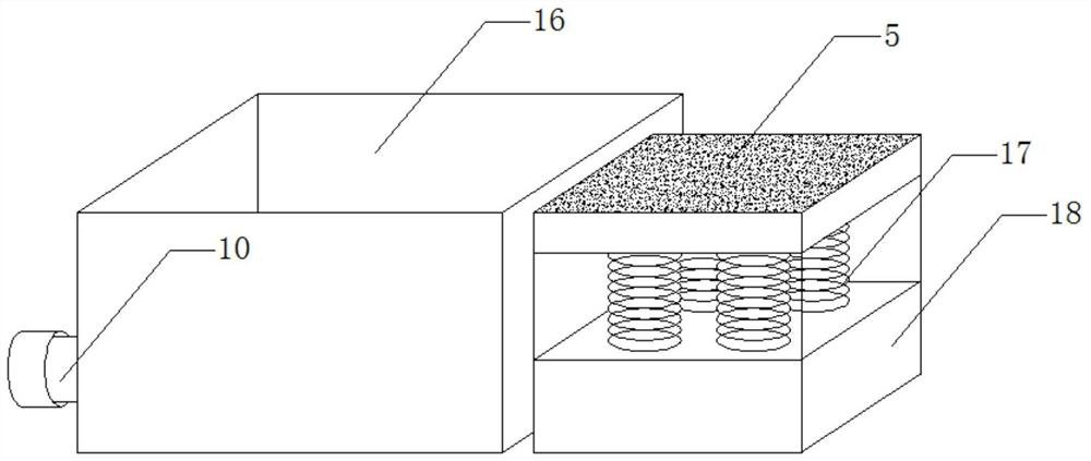 A painting device for cardboard strip processing