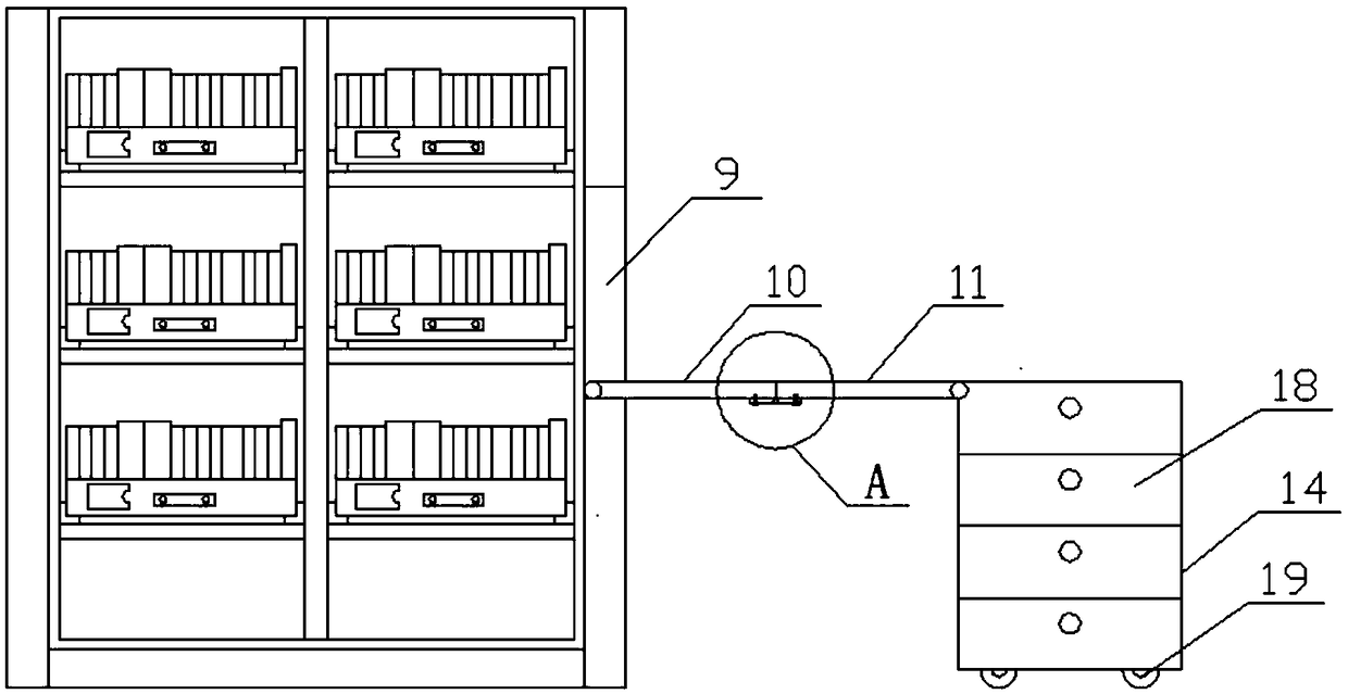 Household classification bookshelf