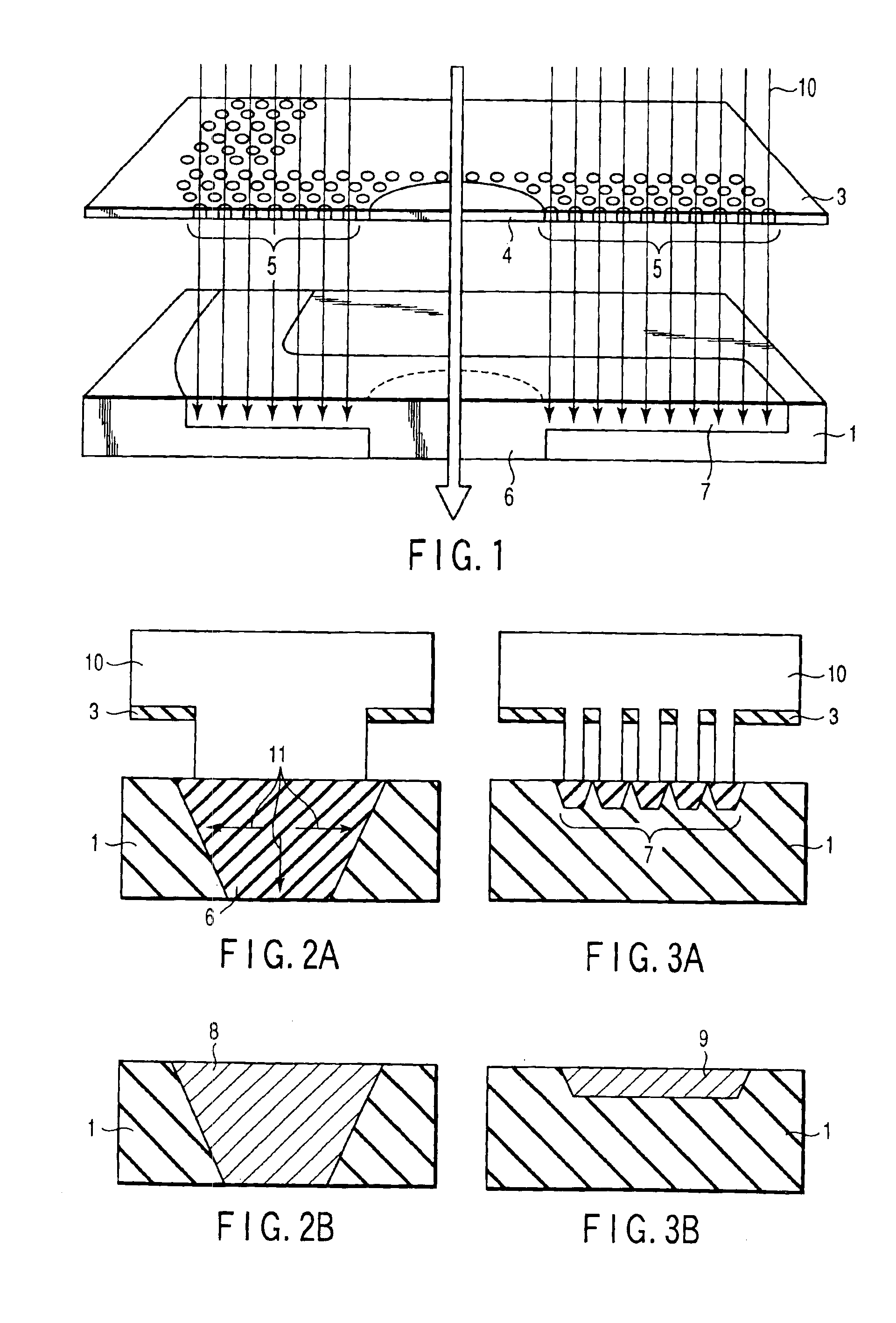 Mask used for exposing a porous substrate